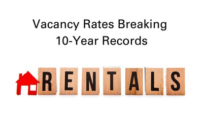 Which capital city has broken the record for vacancy rates? cover