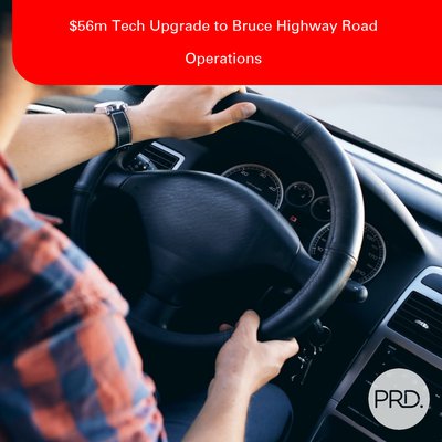 $56m Tech Upgrade to Bruce Highway Road Operations cover