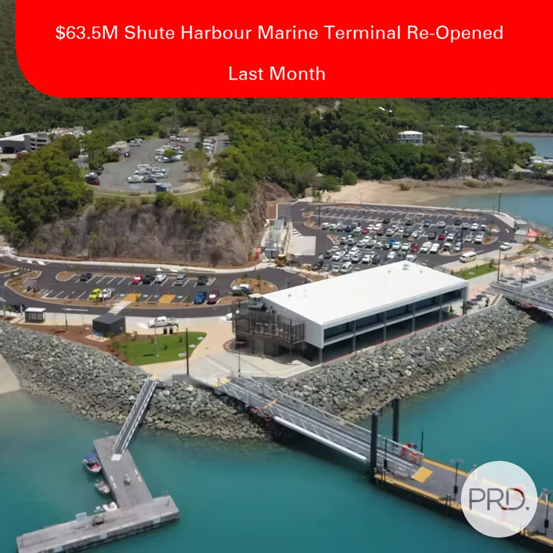 $63.5M Shute Harbour Marine Terminal Re-Opened Last Month