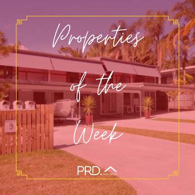 This Week's Available Properties & Lot in the Whitsundays. cover