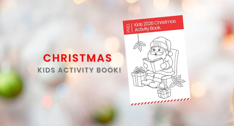 Free 2026 Kids Christmas Activity Book: Colouring, Puzzles & Festive Crafts