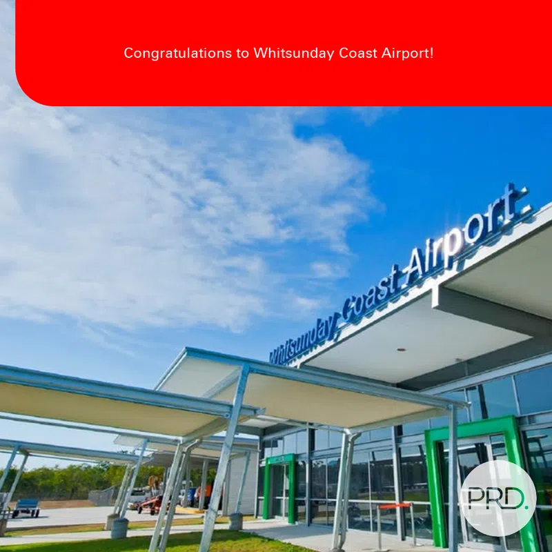 Congratulations to Whitsunday Coast Airport!!