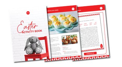 PRD Easter Activity Book – Craft Ideas, Recipes and more cover