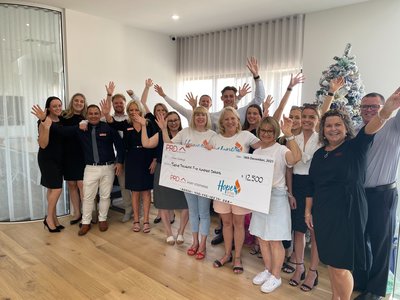 PRD Port Stephens donates $12,500 to local organisation Hope Cottage! cover
