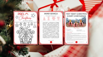 Kids Christmas Activity Book 2023 cover