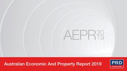 PRD Research Releases Australian Economic and Property Report 2019 cover