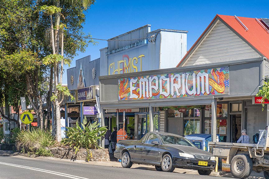 Nimbin Streetscape