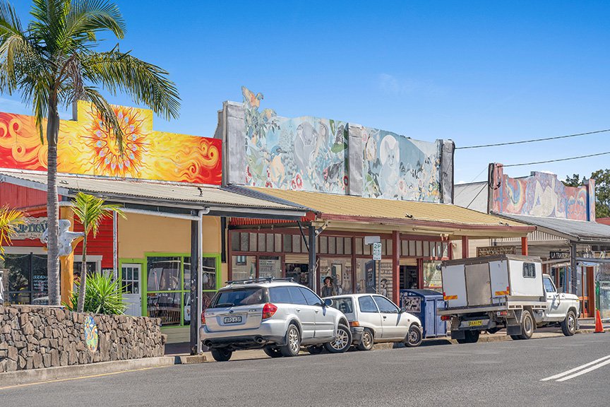 Nimbin Streetscape