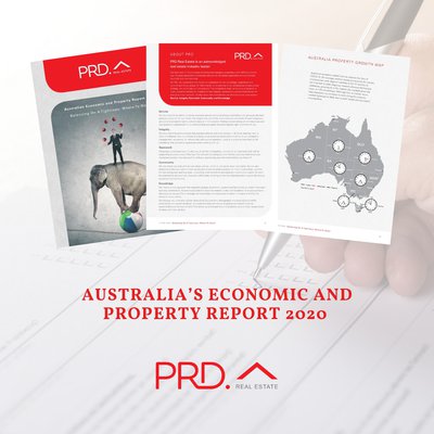 Australia’s Economic and Property Report 2020 I PRD Real Estate cover
