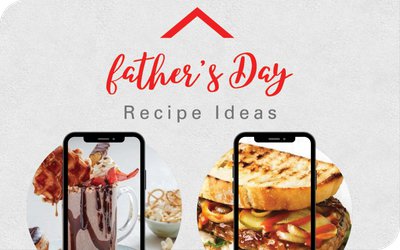Father's Day at Home Recipe Ideas cover