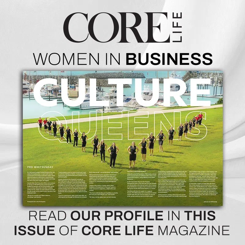 PRD Whitsunday featured in this month's issue of Core Life Magazine