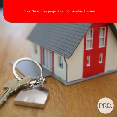 Price Growth for Queensland region cover