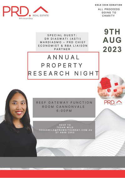 PRD Whitsunday - Annual Research Night cover