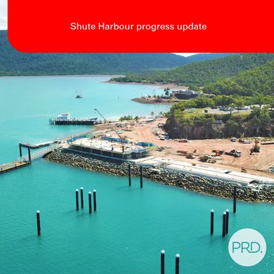 Shute Harbour progress update cover