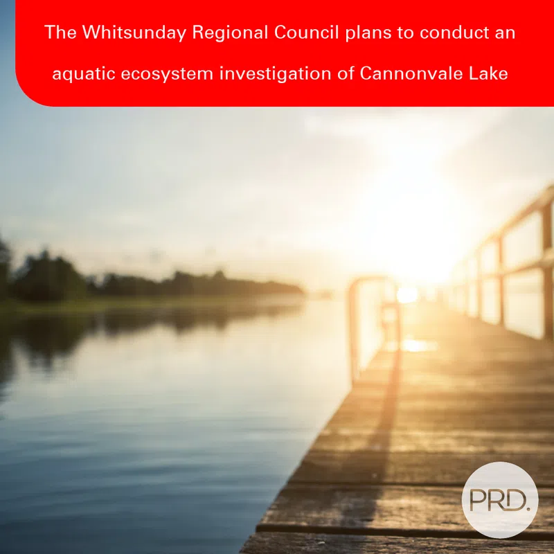 The Whitsunday Regional Council plans to conduct an aquatic ecosystem investigation of Cannonvale Lake
