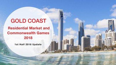 Gold Coast Residential Market and Commonwealth Games 2018 cover