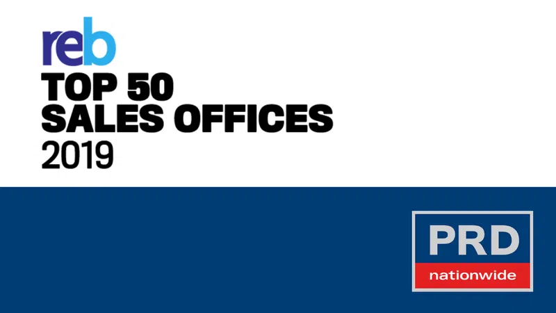 PRD dominates REB Top 50 Sales Offices!