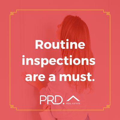 Making inspections "routine." cover