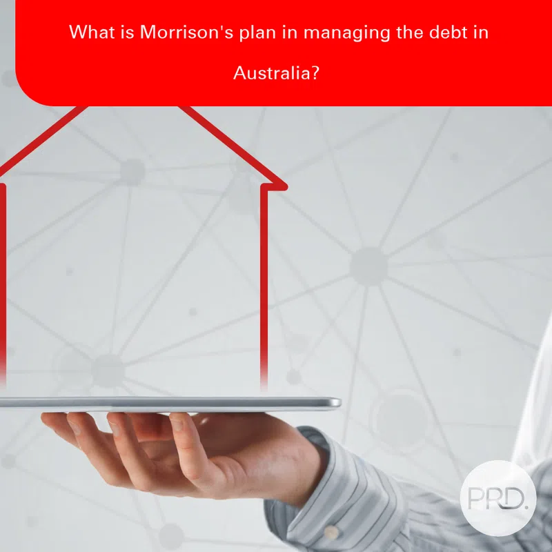 What is Morrison's plan in managing the debt in Australia?