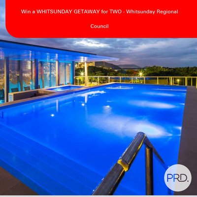 Win a WHITSUNDAY GETAWAY for TWO - Whitsunday Regional Council cover