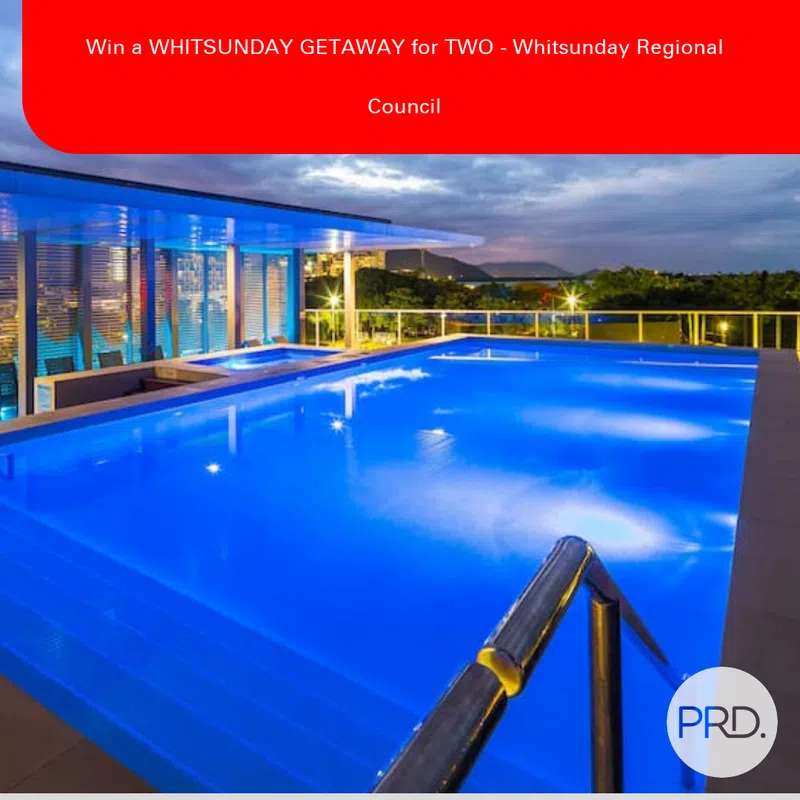 Win a WHITSUNDAY GETAWAY for TWO - Whitsunday Regional Council