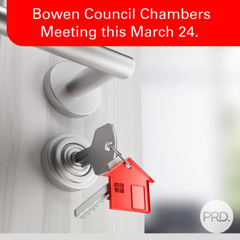 Bowen Council Chambers Meeting this March 24.