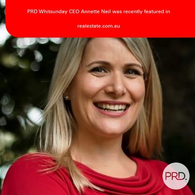 PRD Whitsunday CEO Annette Neil was recently featured in realestate.com.au cover