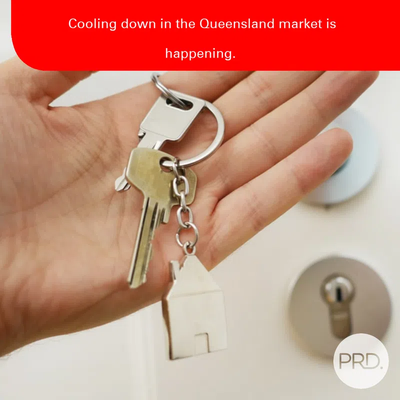 Cooling down in the Queensland market is happening.
