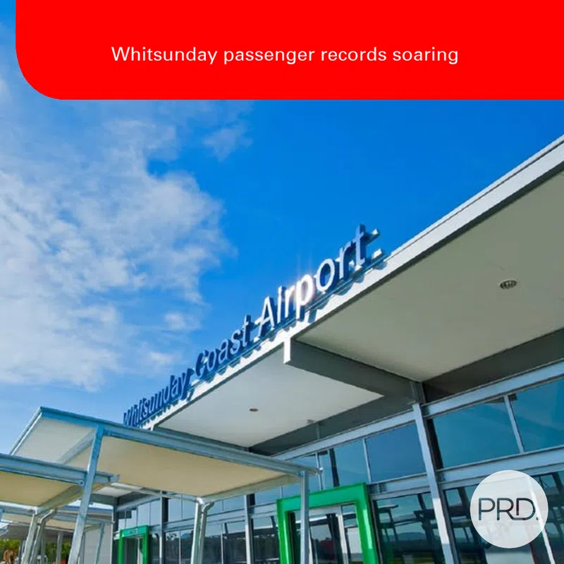 Whitsunday Passenger Record Soaring
